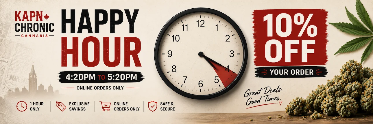 Happy Hour — 10% Off